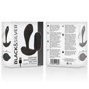 Black&silver - telecomando in silicone plug anale dwayne