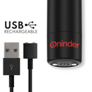 Oninder - berlin vibratore bullet nero 9 modalità 8,5 x 2 cm - app gratuita-3