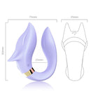 Armony - vibratore fox per coppia telecomando viola-2