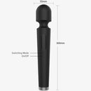 Armony - x power massaggiatore e vibratore grande 7 vibrazioni nero