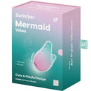 Satisfyer - mermaid vibes stimolatore e vibratore menta e rosa