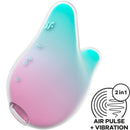 Satisfyer - mermaid vibes stimolatore e vibratore menta e rosa