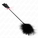 Kink - piume tickle con fiocco nastro rosa 49 cm