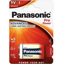 Panasonic - batteria alcalina pro power 9v lr61 blister*1