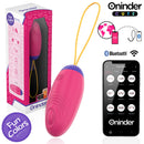 Oninder cute - uovo in silicone con vibro-onda e piacere - app gratuita in tutto il mondo