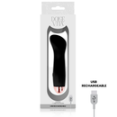 Vibratore ricaricabile dolce vita one black 10 velocità-2