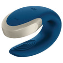 Vibratore satisfyer double love luxury partner - blu-1