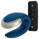 Vibratore satisfyer double love luxury partner - blu-0
