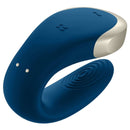 Vibratore satisfyer double love luxury partner - blu-3