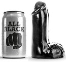 Dildo tutto nero 13cm-0