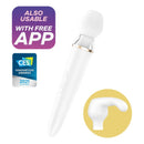 Satisfyer double wand-er app - white-0