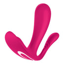 Vibratore soddisfatto top secret plus rosa-0