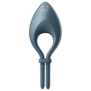 Satisfyer bullseye ring vibrator app - grey-1