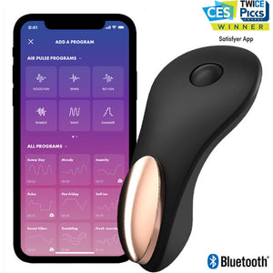 Vibratore clitoride - Satisfyer little secret con telecomando nero