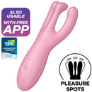 Satisfyer threesome 4 vibrator app - pink-0