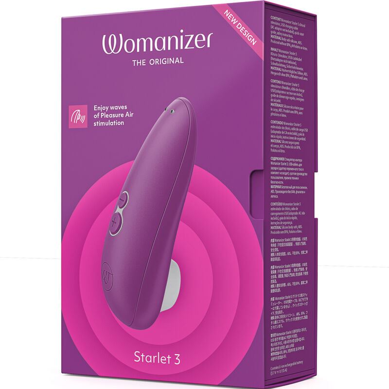 Womanizer - starlet 3 stimolatore clitorale viola-4