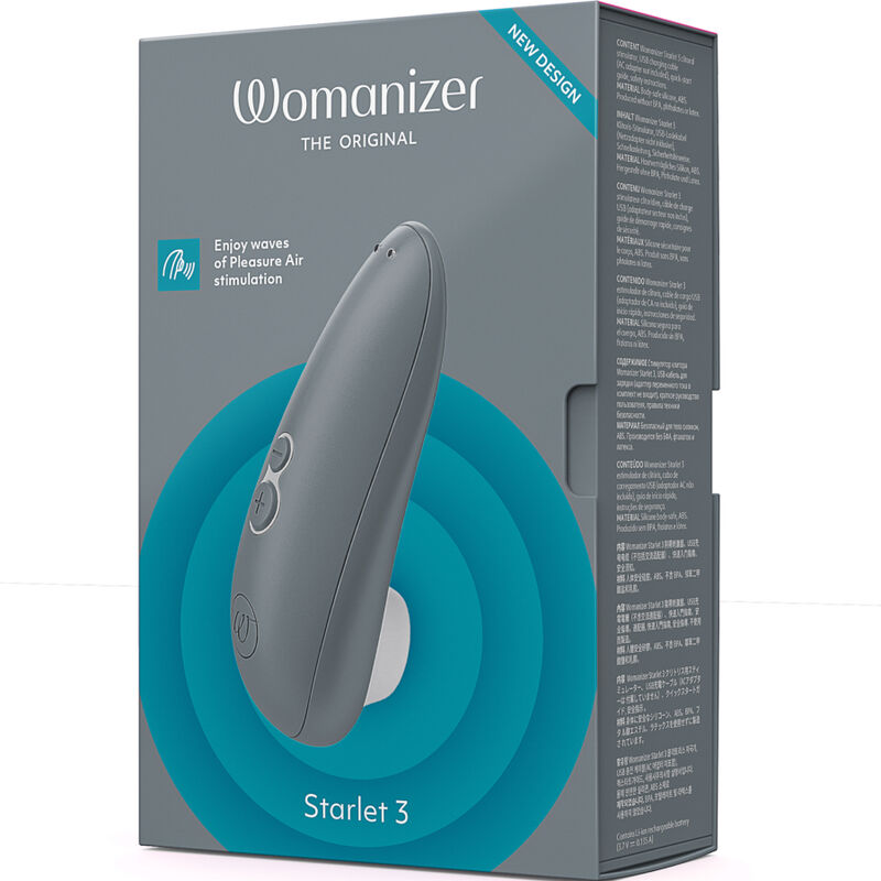 Womanizer - stimolatore clitorale starlet 3 grigio-4