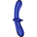 Satisfyer - dildo doppio cristallo blu-1