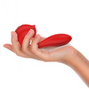 Mia -  selena stimolatore vibrante + tapping rosso-4