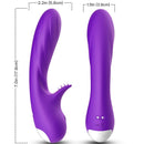 Armony - vibratore romance con stimolatore viola-2