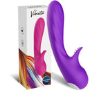 Armony - vibratore romance con stimolatore viola