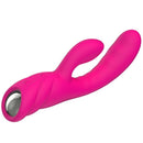 Vibratore puro nalone con funzione coniglio e calore-1