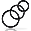 Addicted toys set anillos pene negro-2