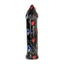 Dildo tutto nero 24cm-2