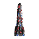 Dildo tutto nero 34cm-2