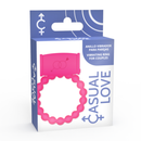 Anello vibratore casual love 25 rosa-0