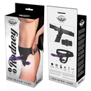Harness attraction rodney doble penetración vibrador 18  x 3.5cm-6