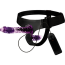 Harness attraction rodney doble penetración vibrador 18  x 3.5cm-2