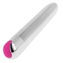 Ohmama vibrador silver recargable 10 modos 18.5 cm-2