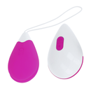 Oh mama huevo vibrador 10 modos - lila y blanco-1