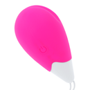 Oh mama huevo vibrador 10 modos - rosa y blanco-2