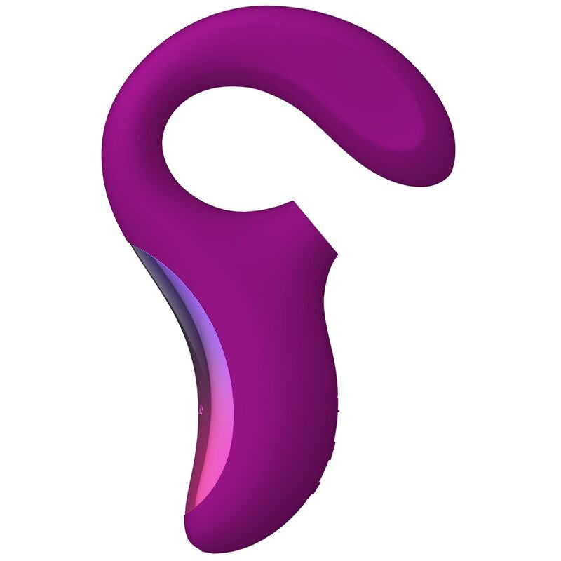 Lelo - enigma massaggiatore a doppia aspirazione rosa profonda