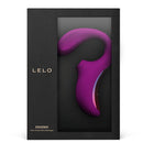 Lelo - enigma massaggiatore a doppia aspirazione rosa profonda