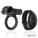 Black&silver - orologio cockring con telecomando agronme