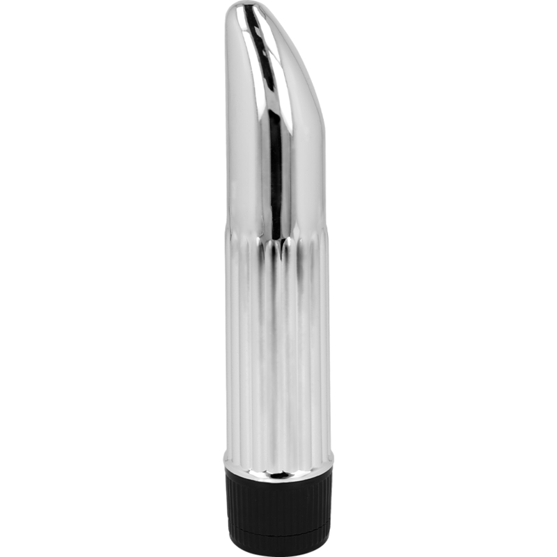 Ohmama - mini vibratore argento 13,5 cm