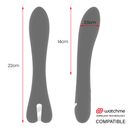 Brilly glam - ryan vibrator watchme compatibile con tecnologia wireless