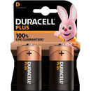 Duracell - batteria alcalina plus power 100 d lr20 2 unit