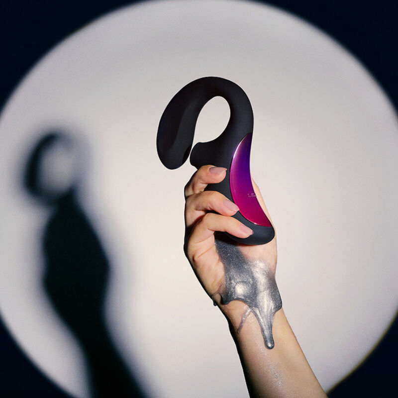 Lelo - enigma cruise massaggiatore sonico a doppia stimolazione nero