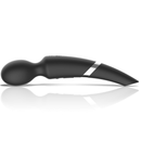 Black&silver - beck wand e onde stimolanti in silicone 2 in 1