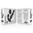 Black&silver - telecomando in silicone plug anale cora