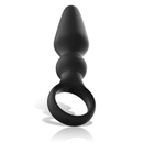 Black&silver - potente plug anale in silicone ozzy