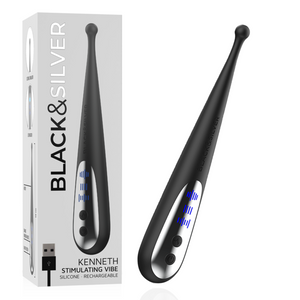 Black&silver - vibra stimolante kenneth