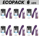 Ecopack 6 unit - treasure hansel g-spot vibrator compatible con watchme wireless technology