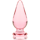 Nebula series by ibiza - modello 4 plug anale vetro borosilicato rosa 11 cm -o- 5 cm