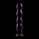 Nebula series by ibiza - modello 10 dildo in vetro borosilicato rosa 16.5 cm -o- 3.5 cm