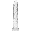 Nebula series by ibiza - modello 12 dildo in vetro borosilicato trasparente 17 cm -o- 3.5 cm